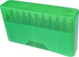 Case-Gard Rifle Ammo Slip Top Holder - Clear Green
